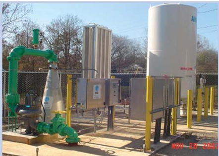 Compare the Oxygenator to oxygen injection Image 1
