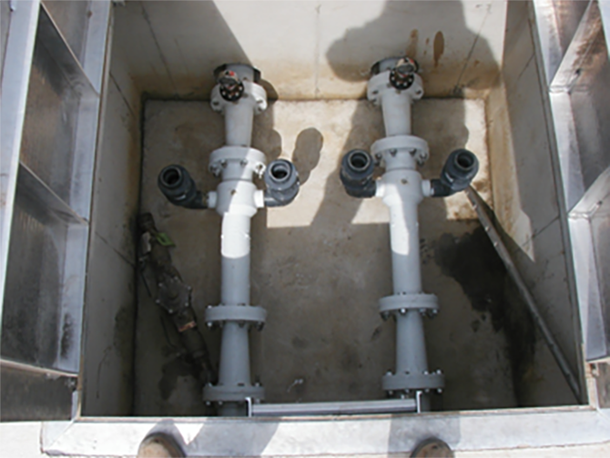 Where has the Oxygenator been used - Gravity Sewers