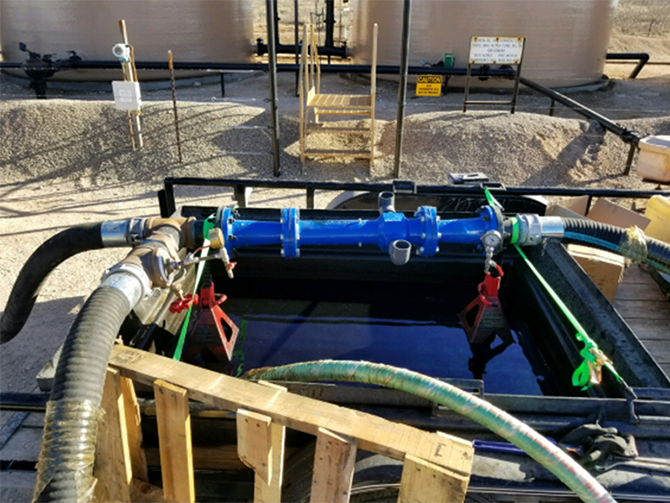 Where has the Oxygenator been used - Produced water